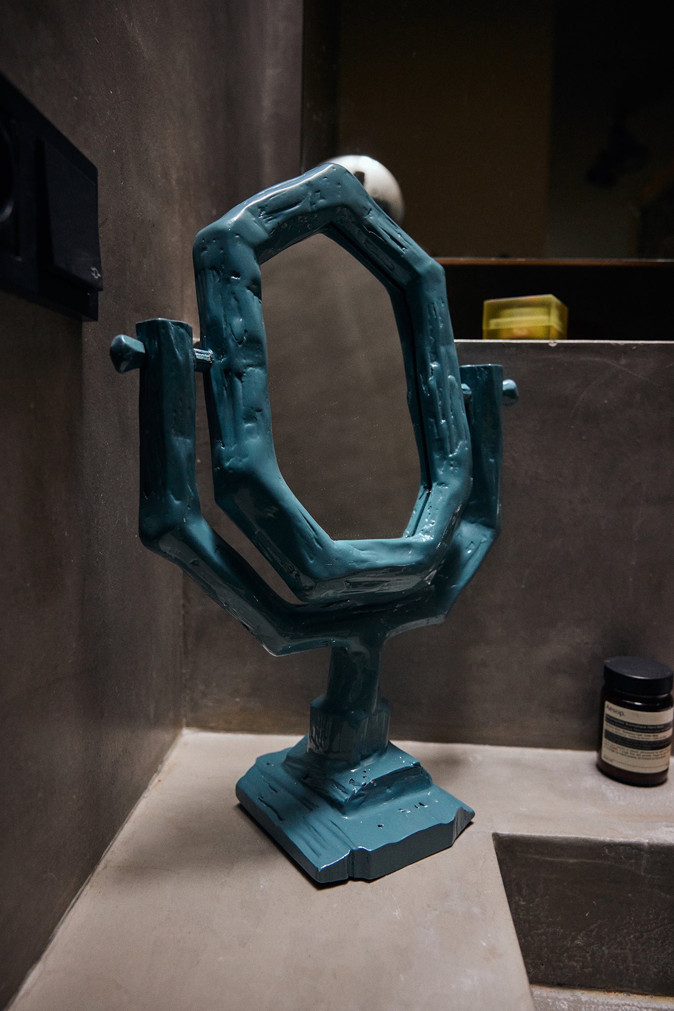 Teun Zwets Petrol Dressing Table Mirror