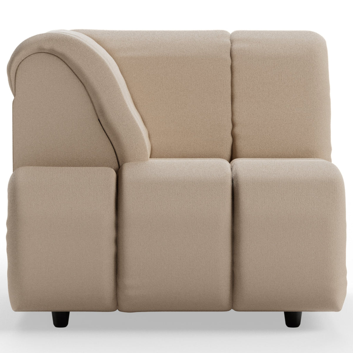 Wave Couch - Element Left High Arm