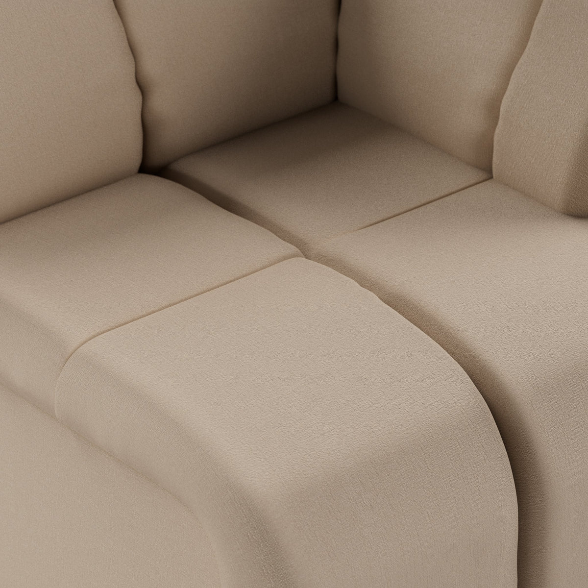 Wave Couch - Element Right High Arm