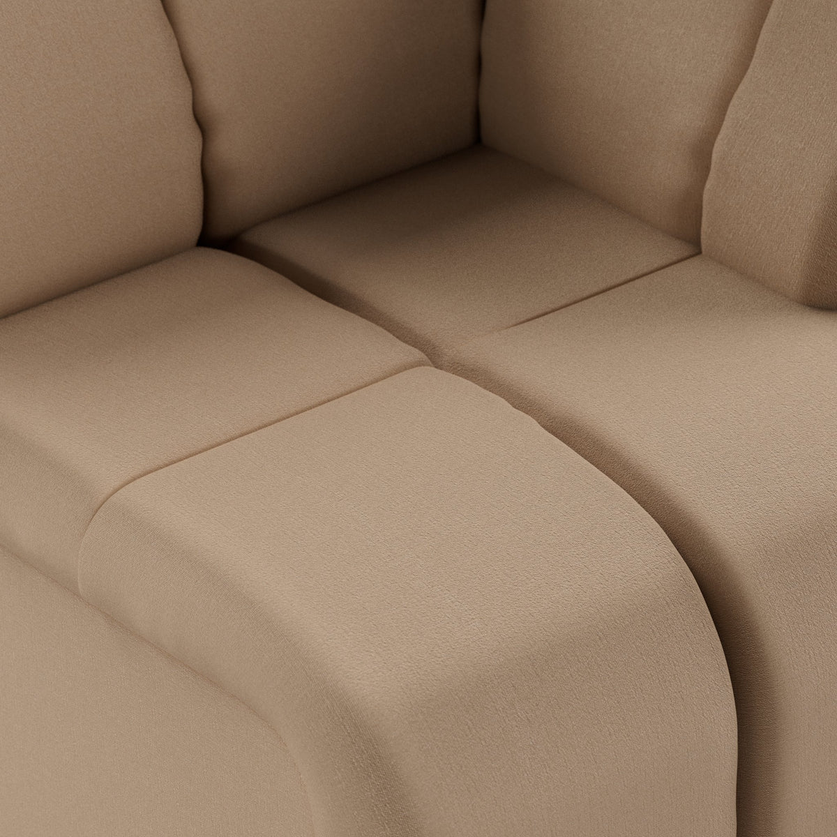 Wave Couch - Element Right High Arm