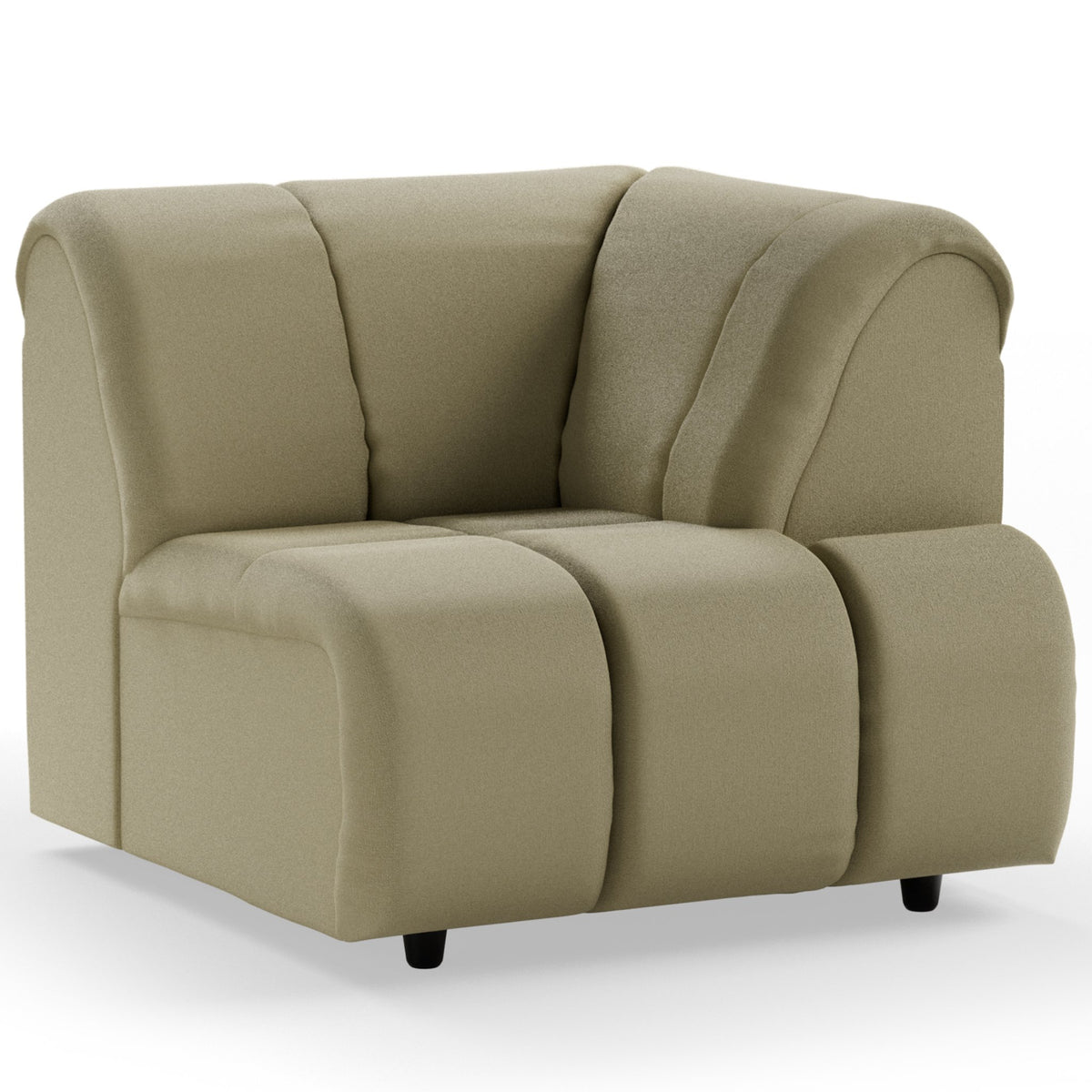 Wave Couch - Element Right High Arm