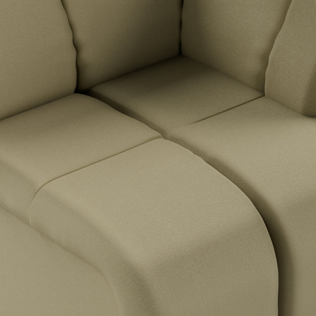 Wave Couch - Element Right High Arm