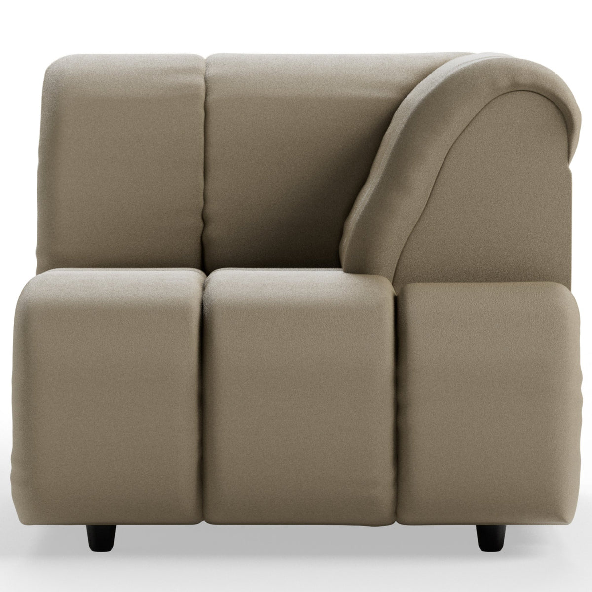 Wave Couch - Element Right High Arm