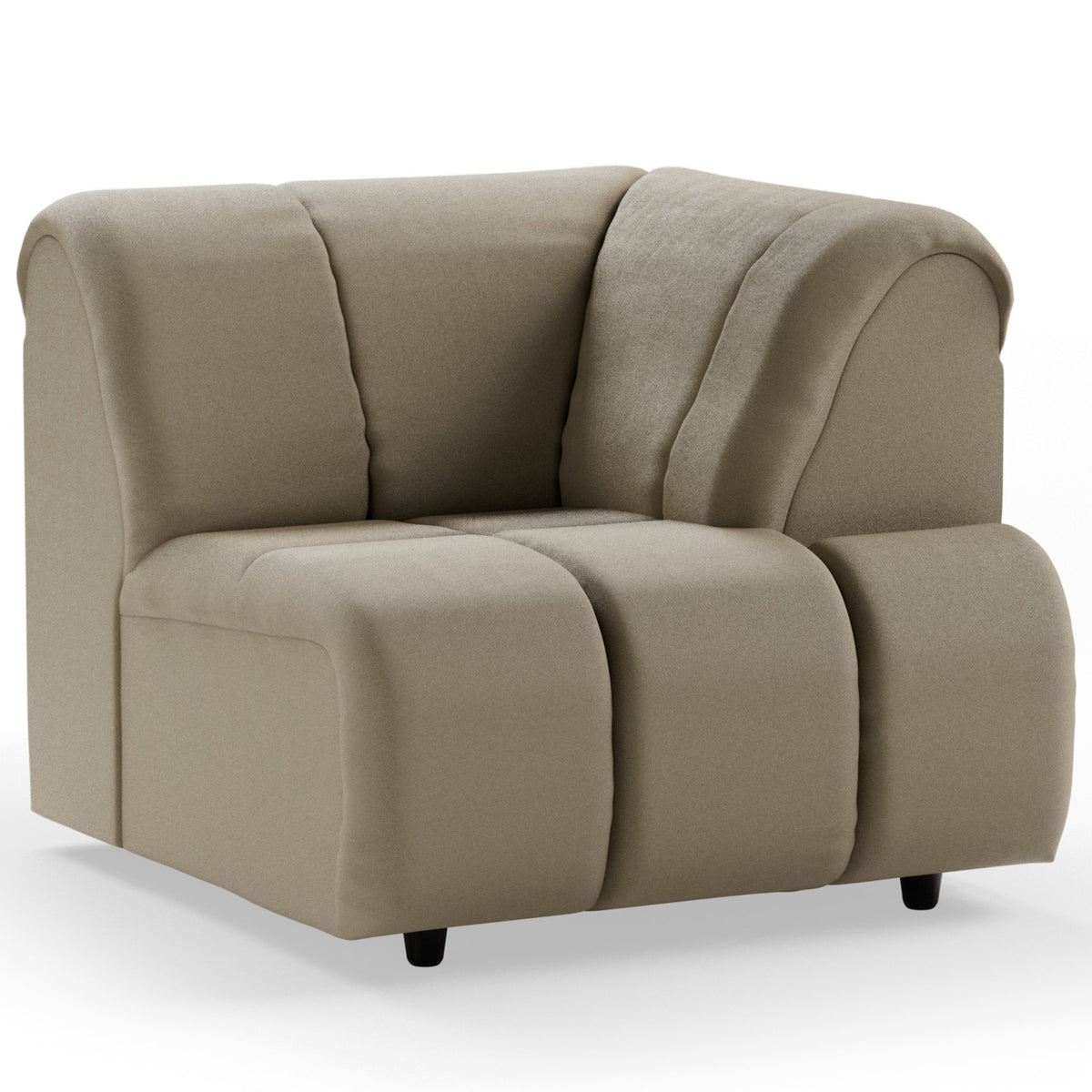 Wave Couch - Element Right High Arm