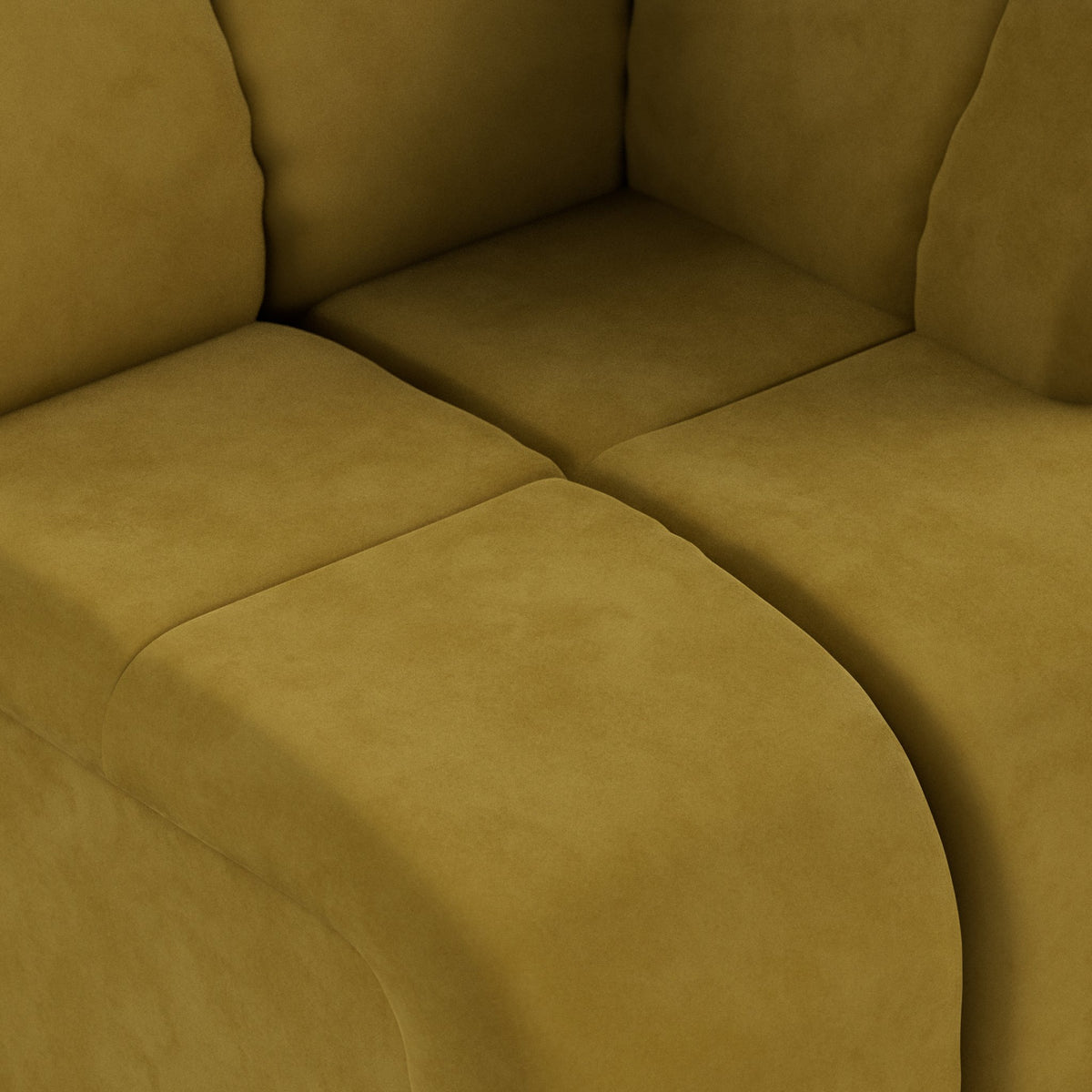 Wave Couch - Element Right High Arm