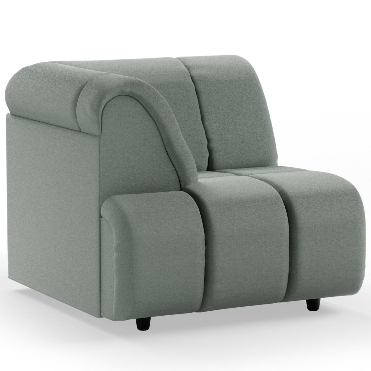 Wave Couch - Element Left High Arm