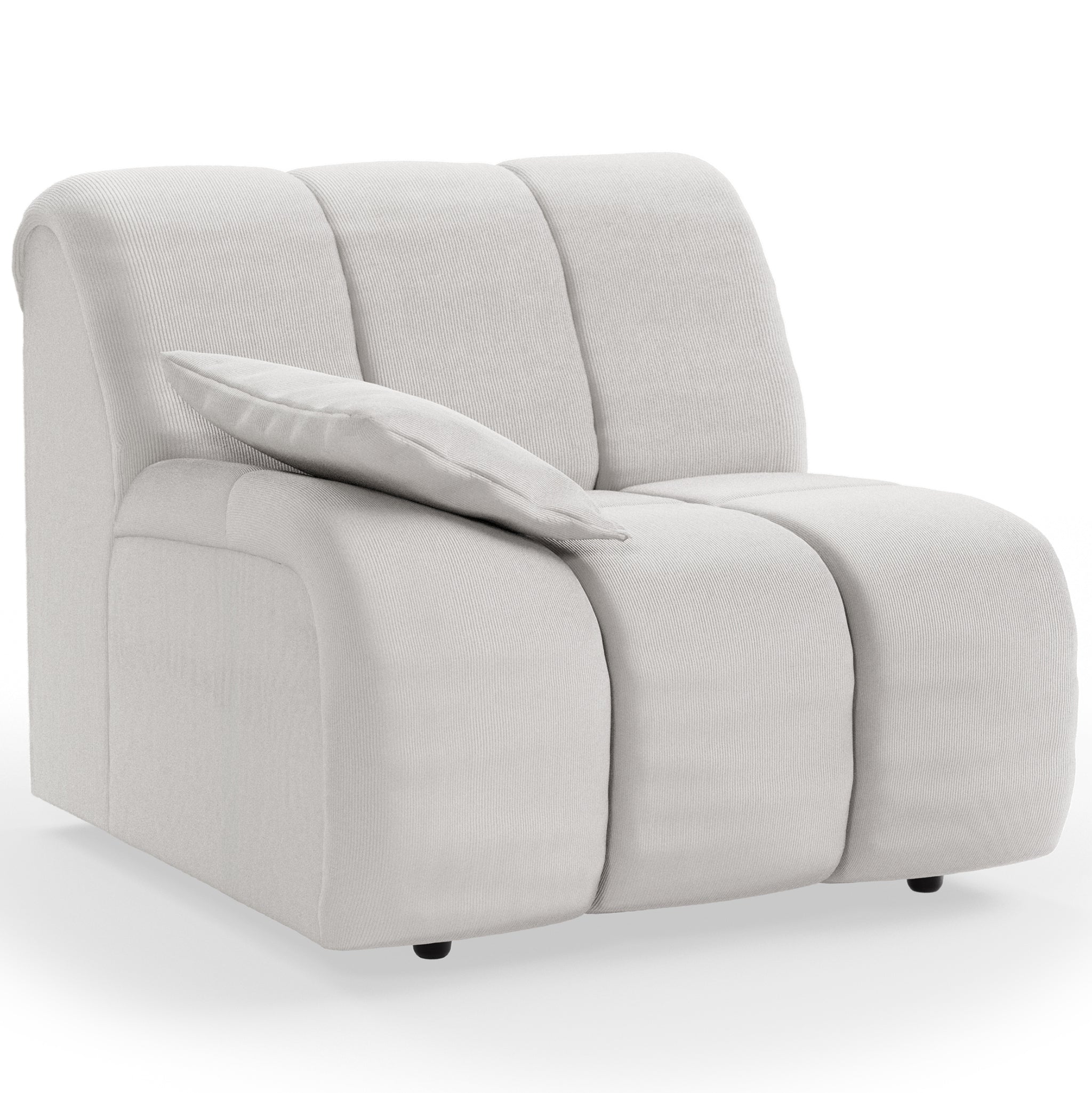 Wave Couch - Element Left Low Arm