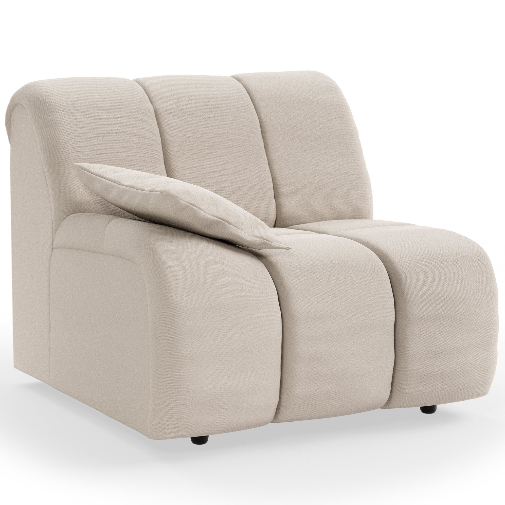 Wave Couch - Element Left Low Arm