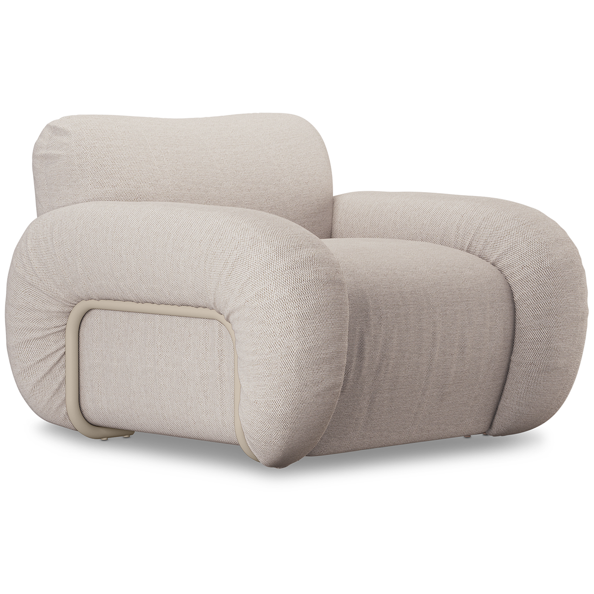 Arc Beige Cosy Lounge Fauteuil