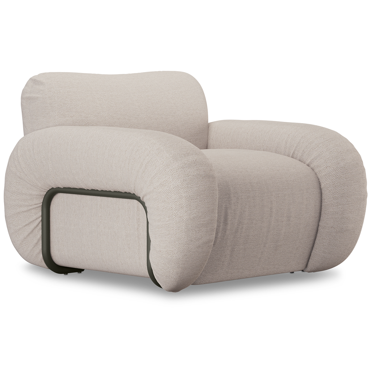 Arc Beige Cosy Lounge Fauteuil