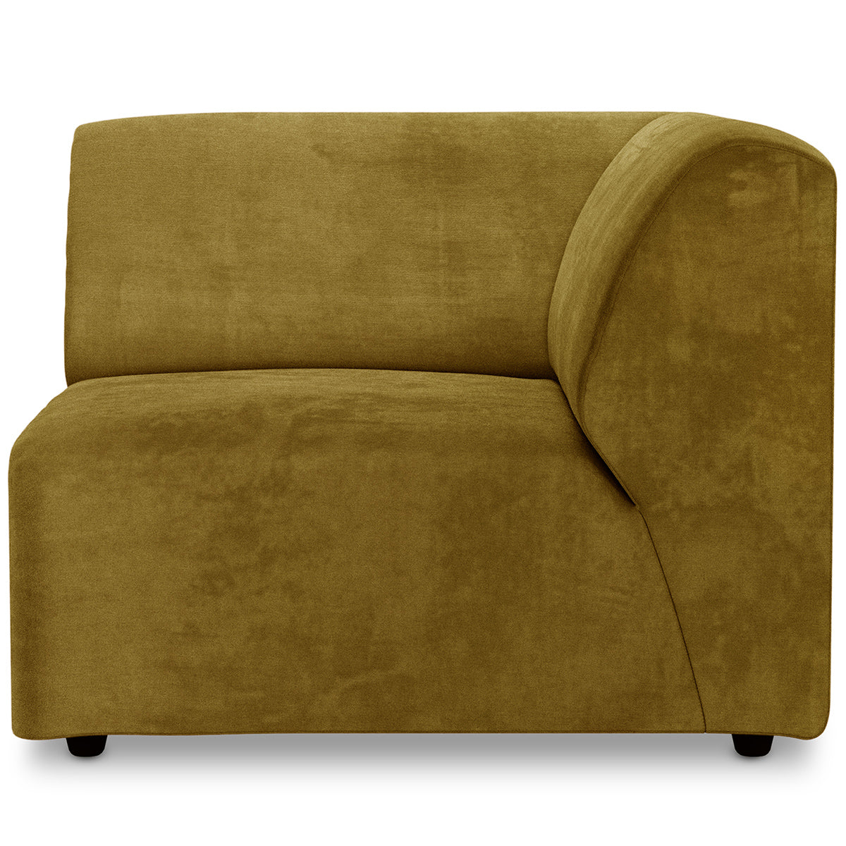 Jax Royal Velvet Couch - Element Right End