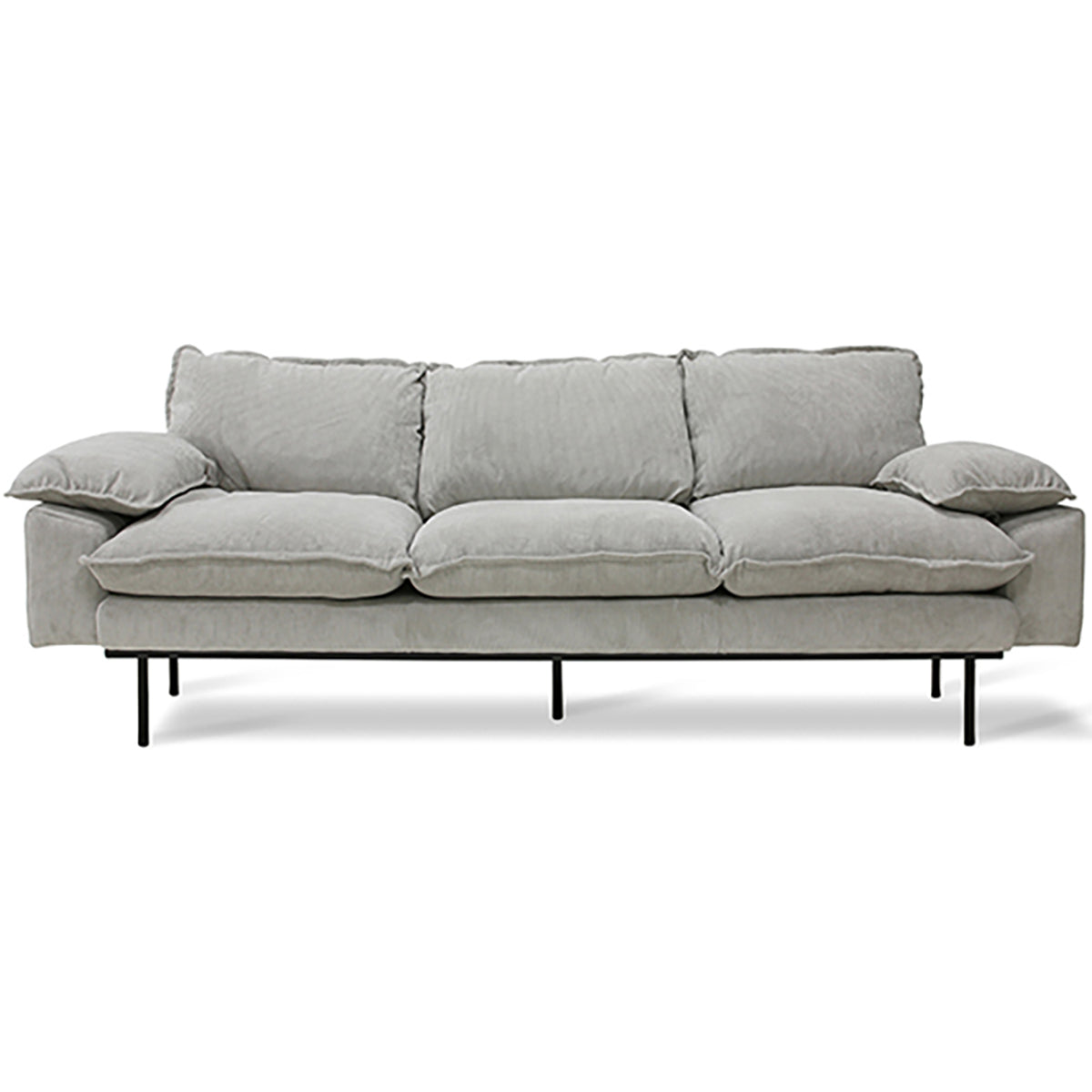 Retro Corduroy Rib Sofa