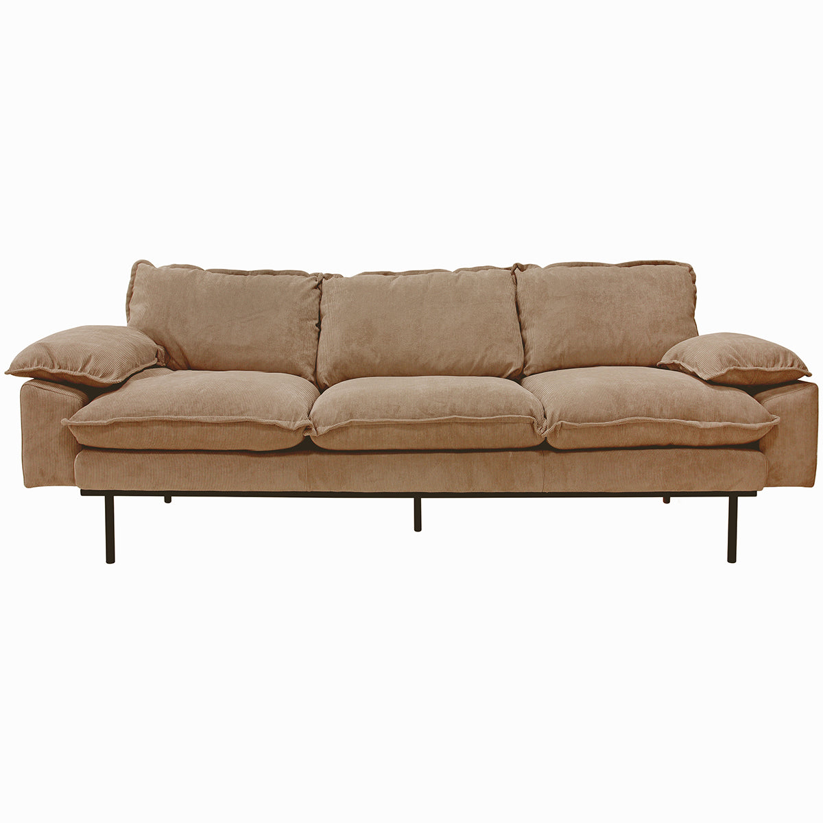 Retro Corduroy Rib Sofa