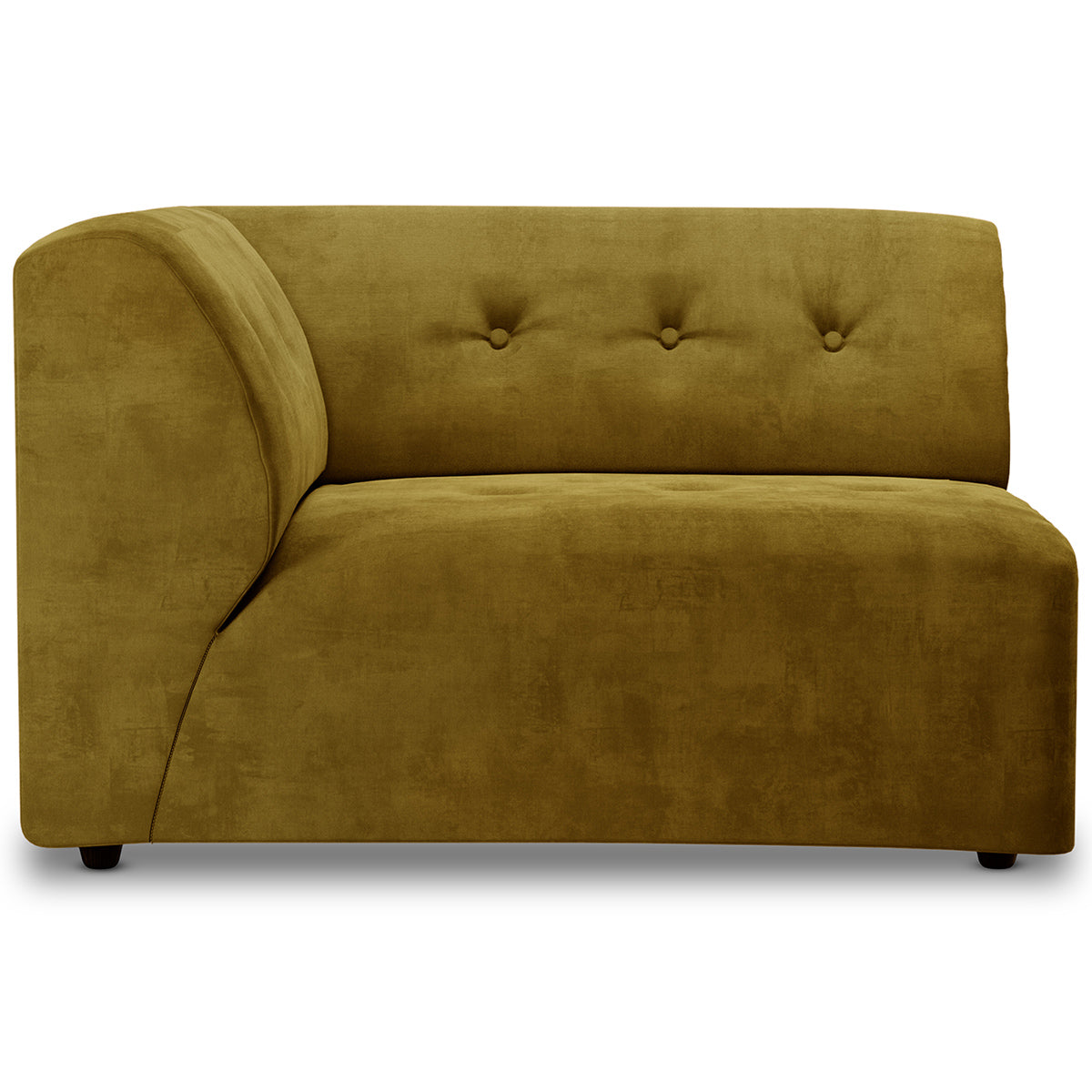 Vint Royal Velvet Couch - Element Left 1.5 Seat