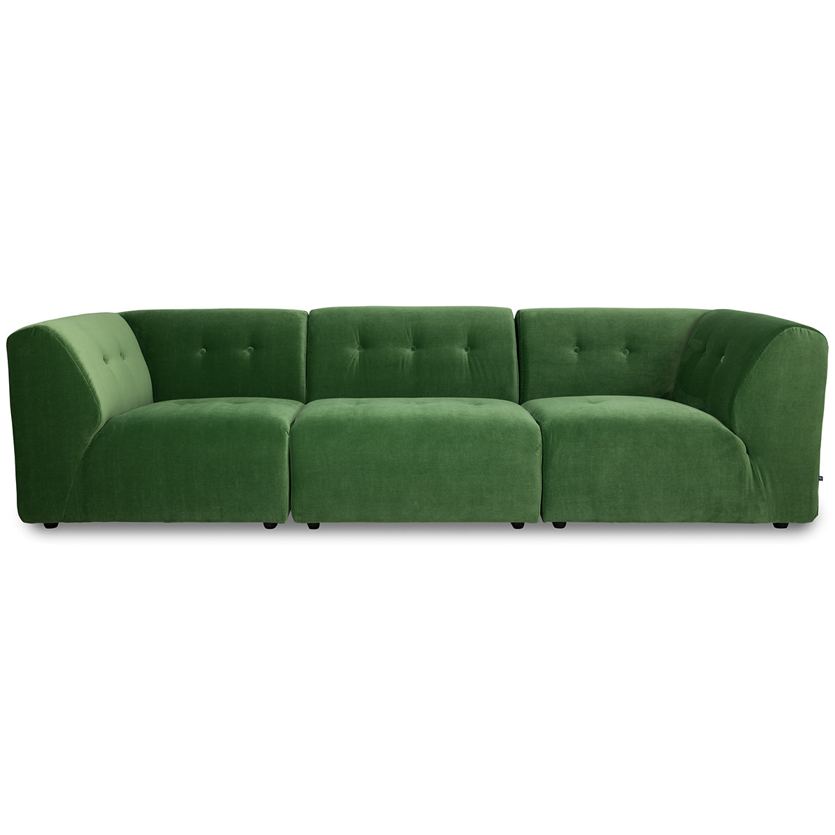 Vint Royal Velvet Couch - Element Left 1.5 Seat