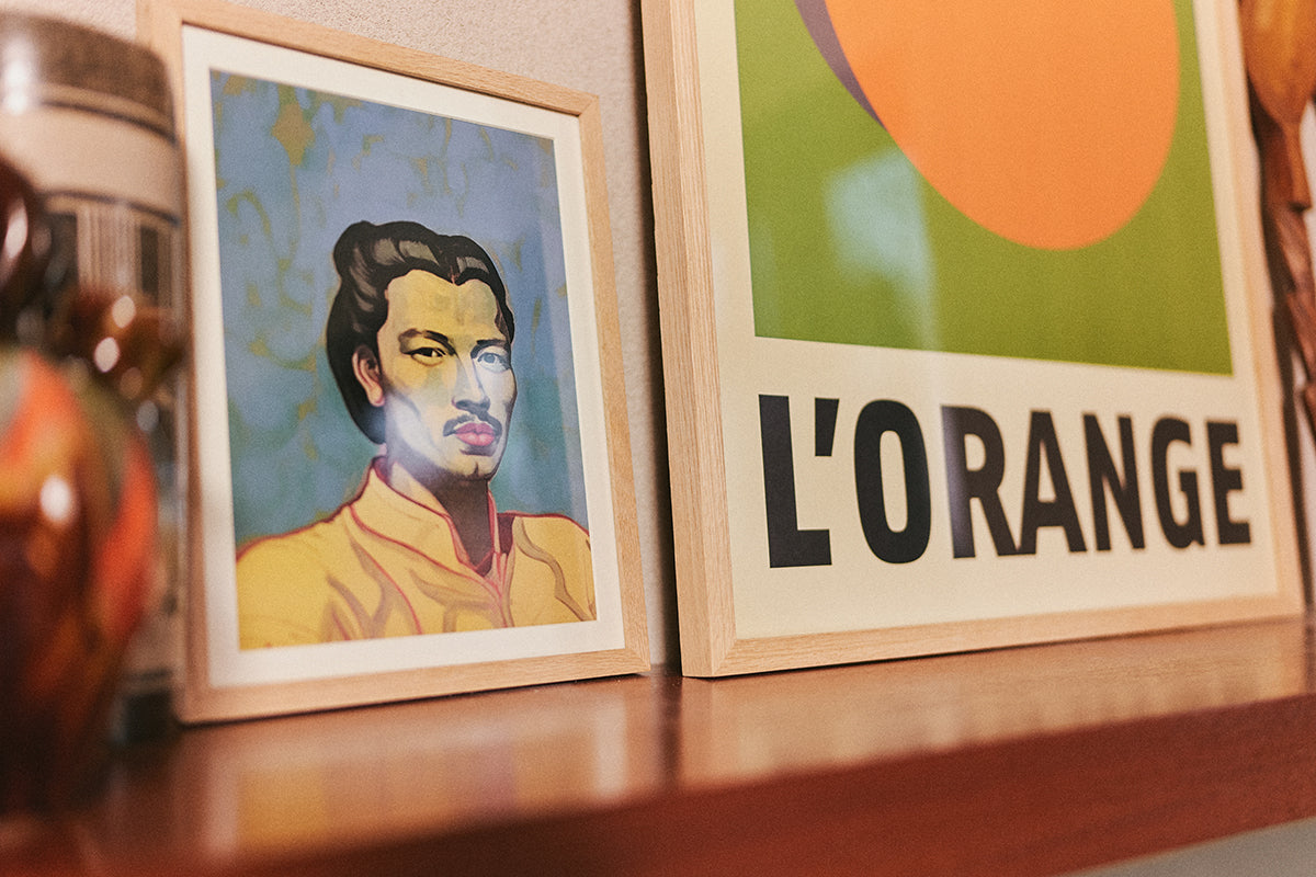 l'Orange Framed Artwork