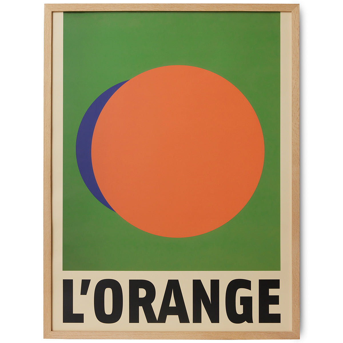 l'Orange Framed Artwork