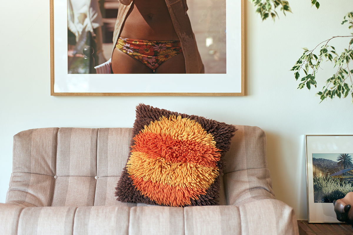 Fluffy Horizon Cushion