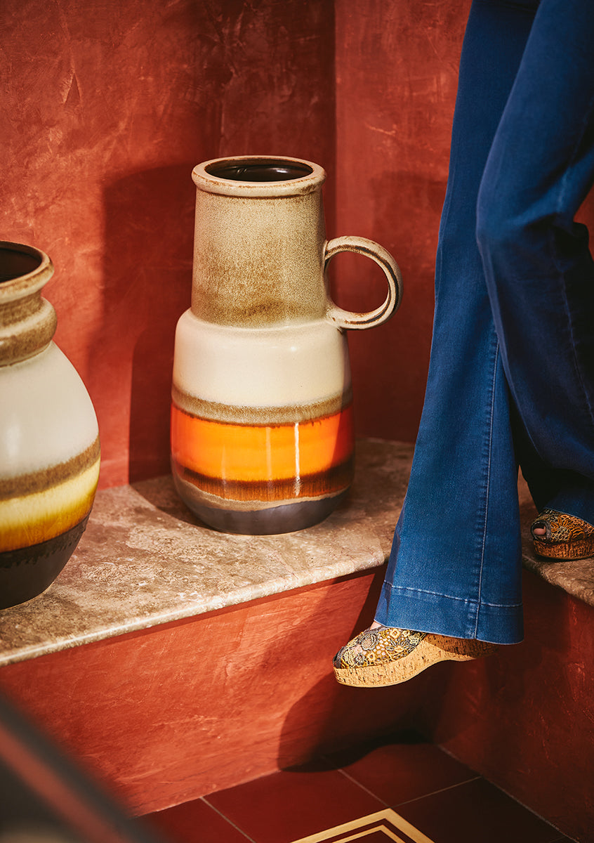 Grand Lava Floor Vase