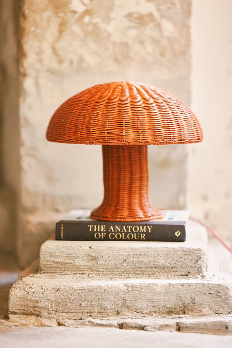 Rattan Table Lamp