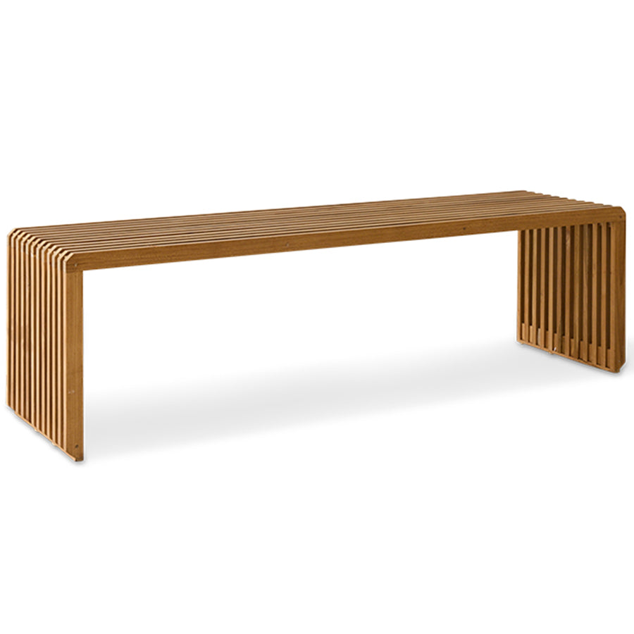 Slatted Bench