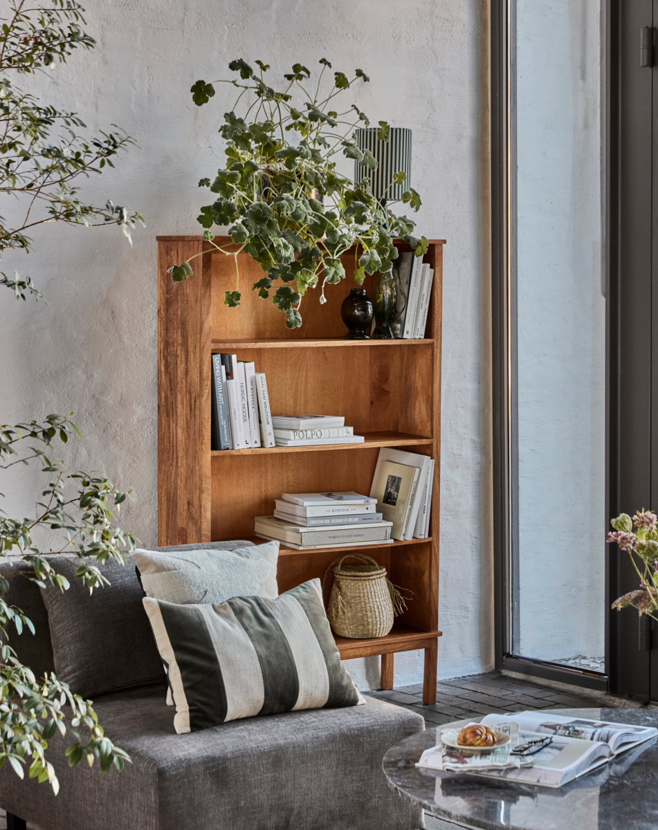 Balance Antique Brown Shelving Unit