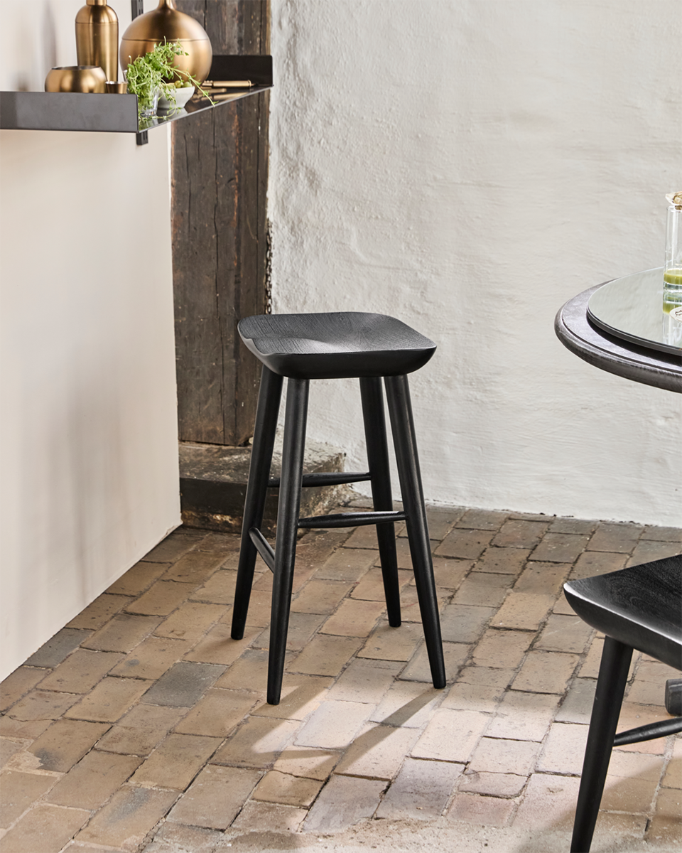 Black Bar Stool