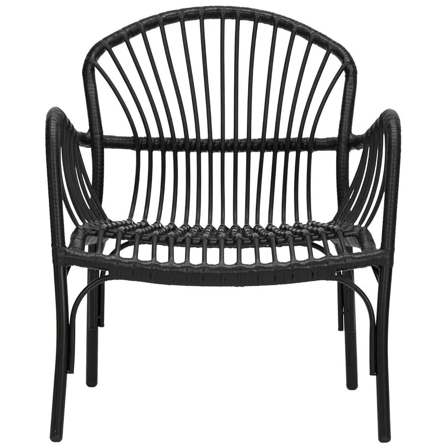 Brea Black Lounge Chair
