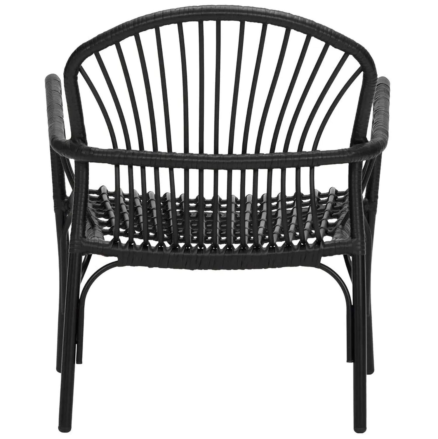 Brea Black Lounge Chair