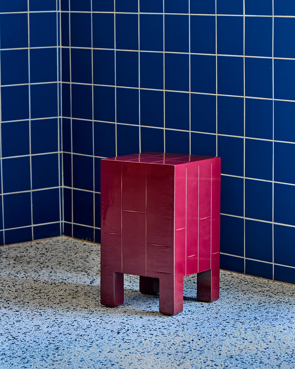 Brick Side Table