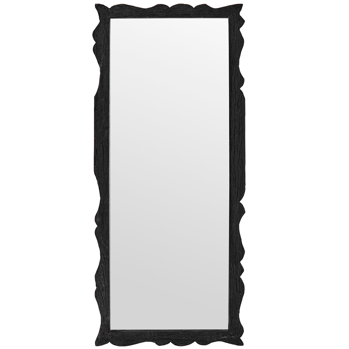 Carve I Brown Mirror