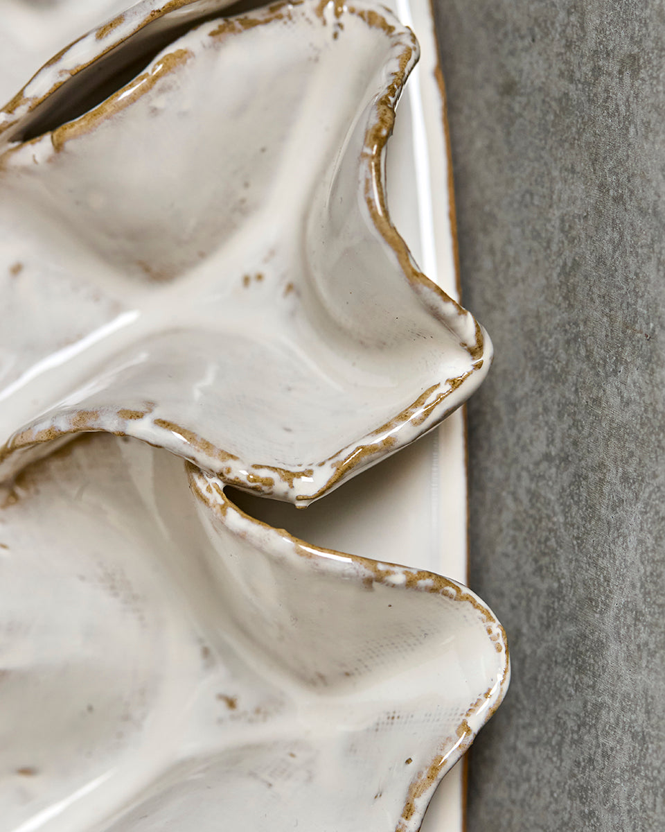 Fold Off White Wall Art