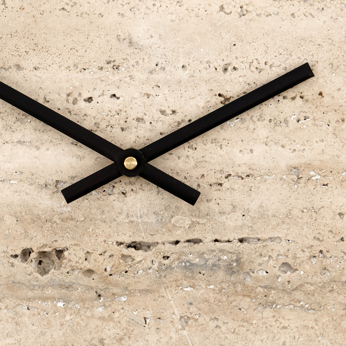 Loko Beige Travertine Clock - WOO .Design