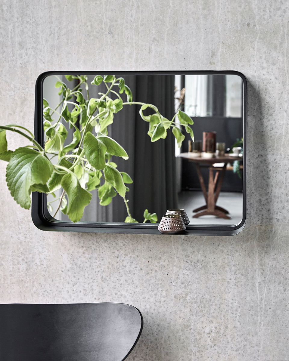 Pejo Black Antique Horizontal Mirror - WOO .Design