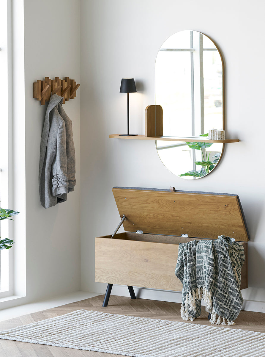 Barco Mirror with Shelf