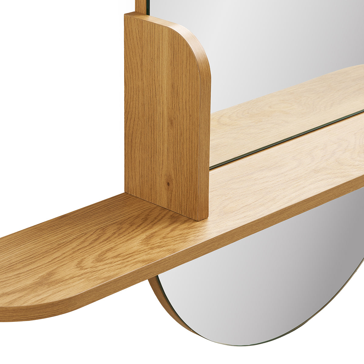 Barco Mirror with Shelf