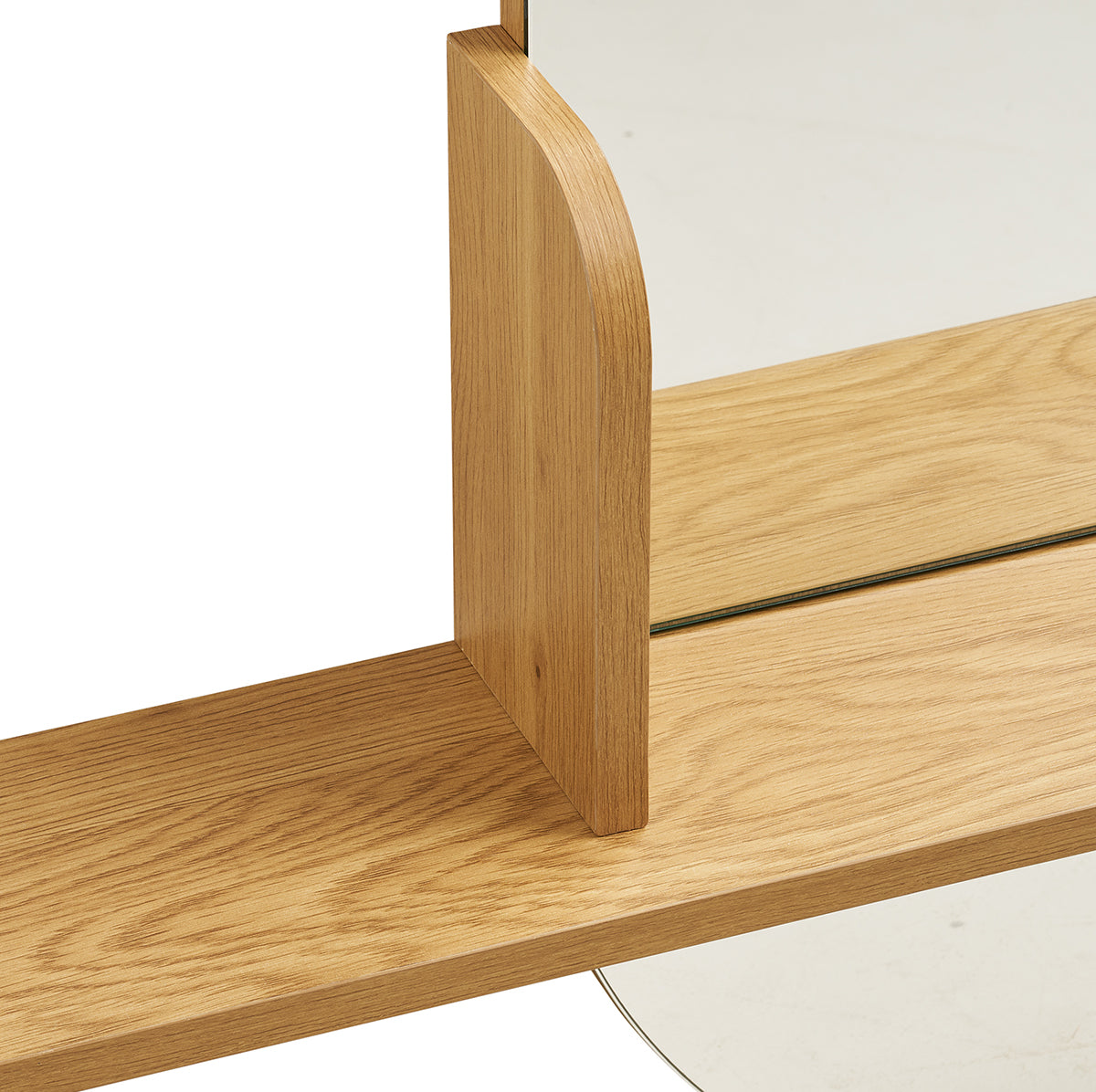 Barco Mirror with Shelf