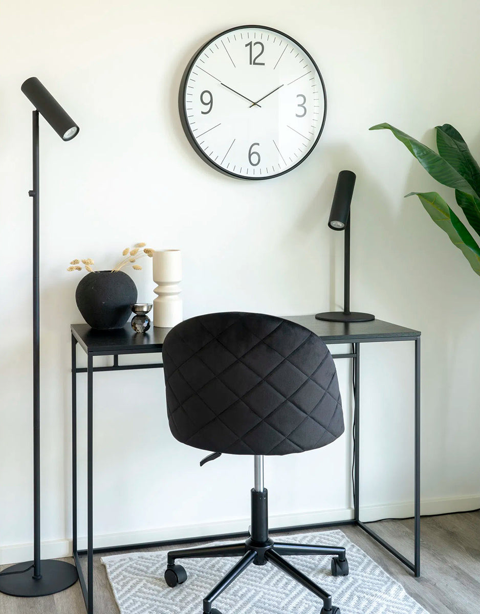 Biel Black/White Wall Clock