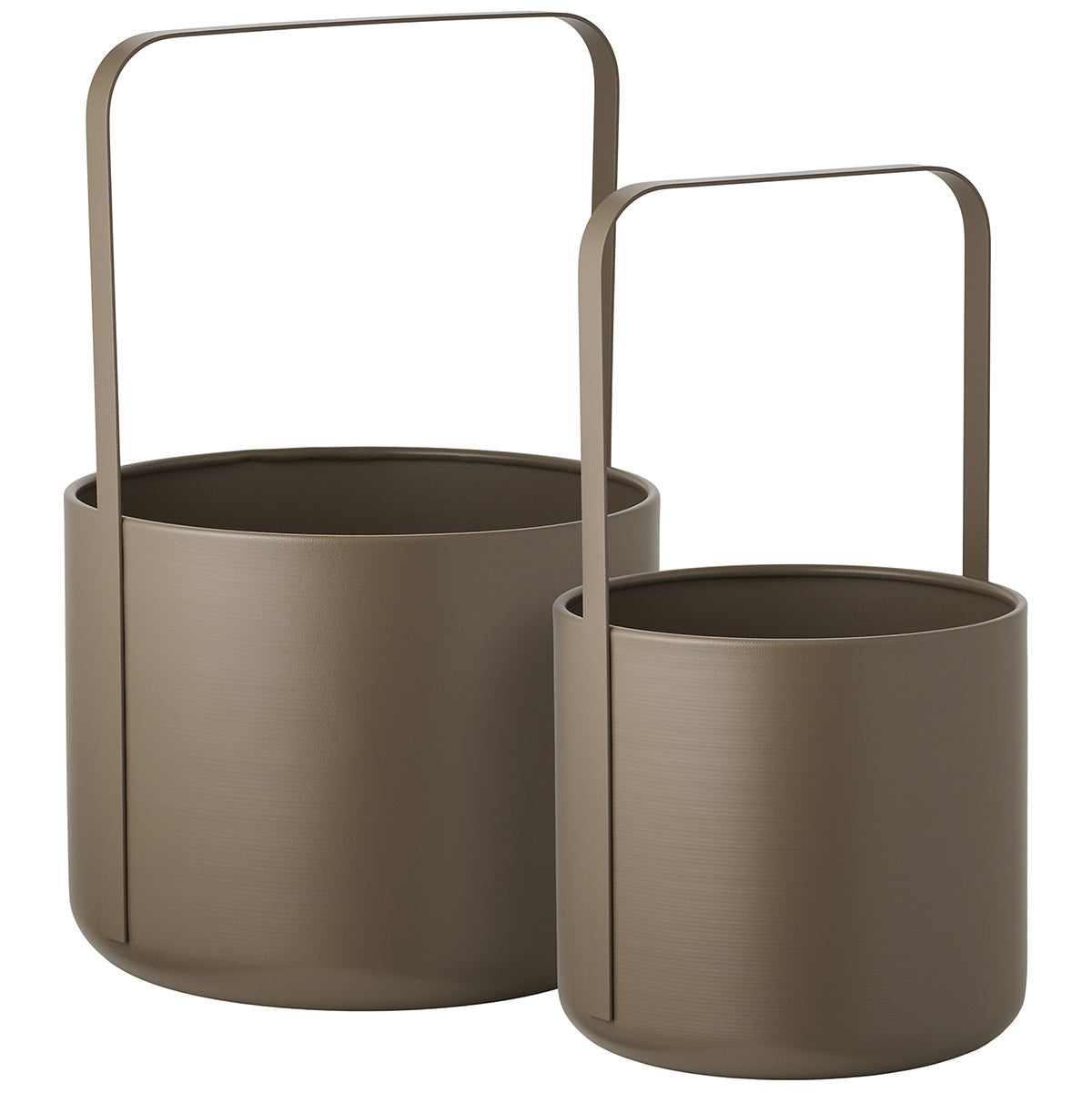 Bobo Brown Flowerpots (2/Set)