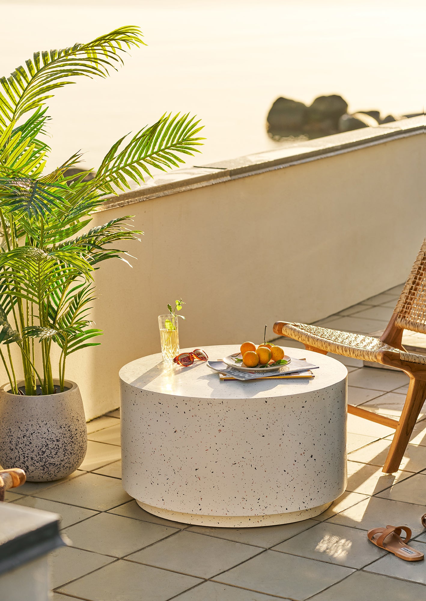 Bonn Terrazzo Look Coffee Table