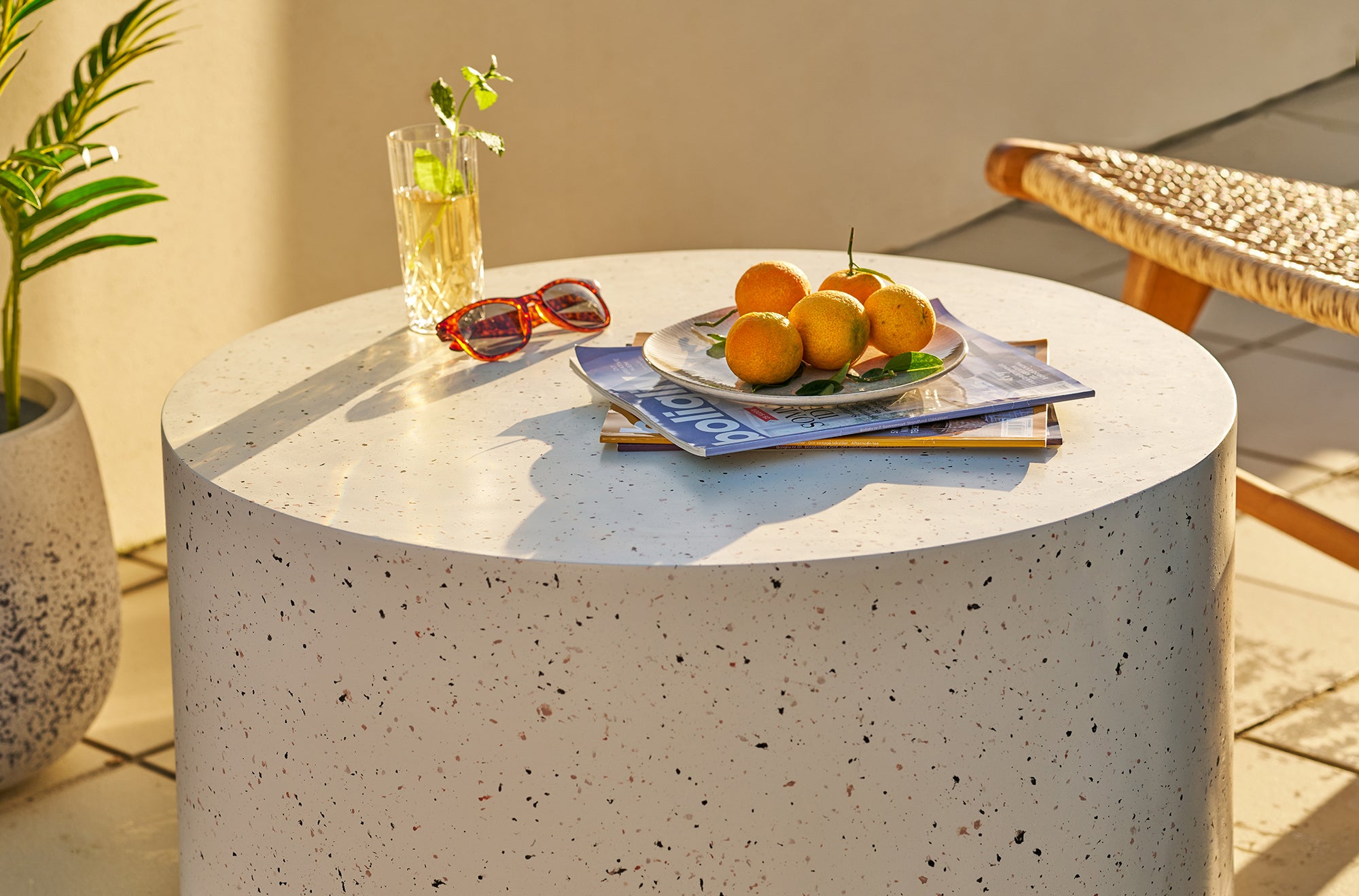 Bonn Terrazzo Look Coffee Table