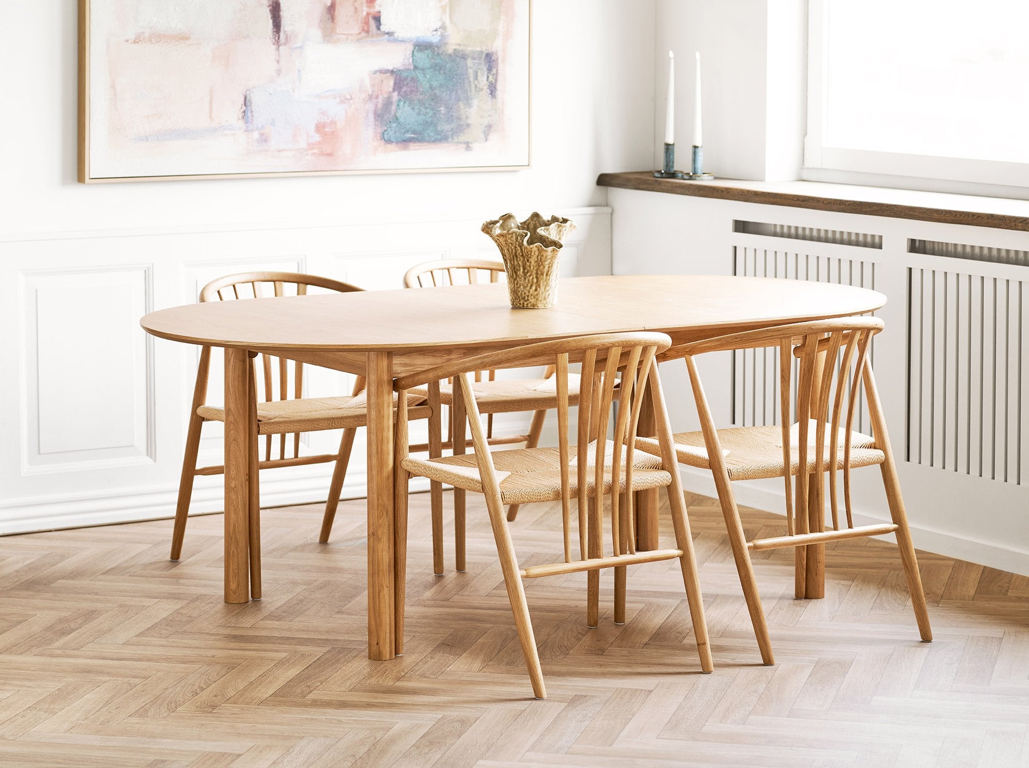 Bundaberg Oval Extendable Dining Table