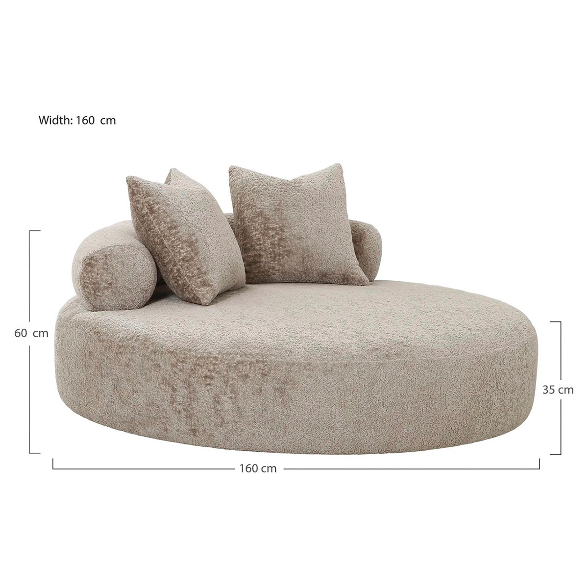 Cairo Round Daybed