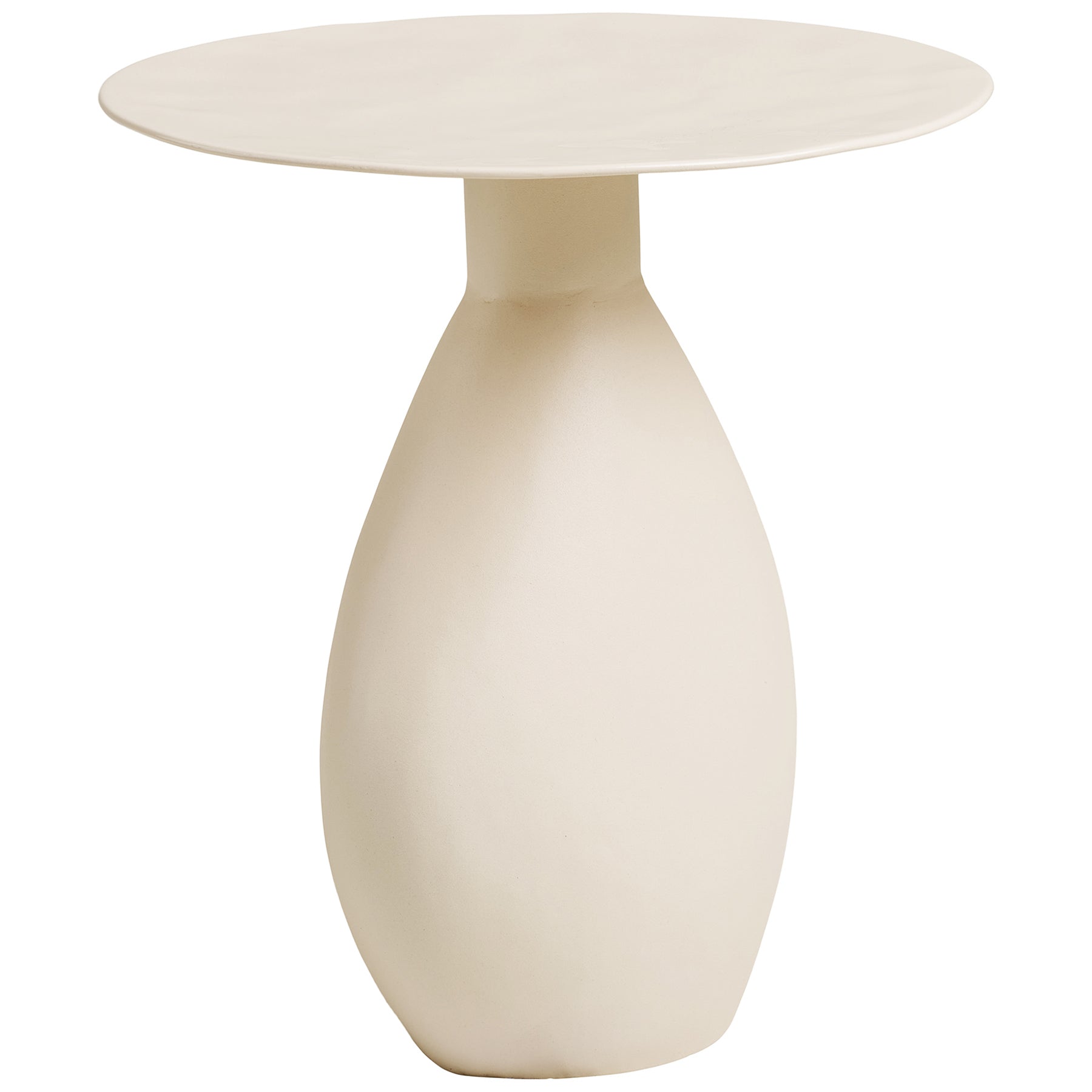 Calais Off White Side Table