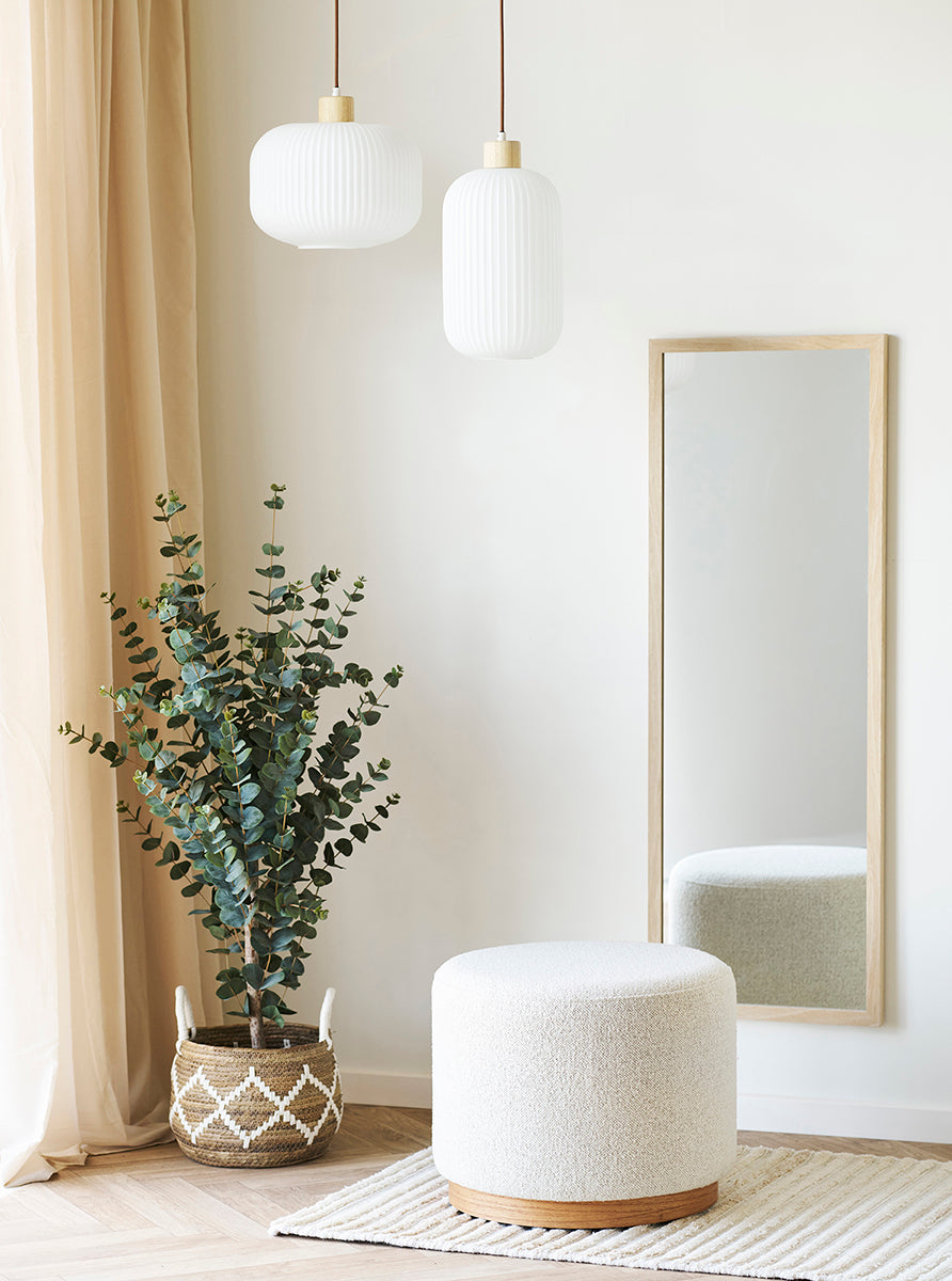 Daisy Sand Boucle Pouf