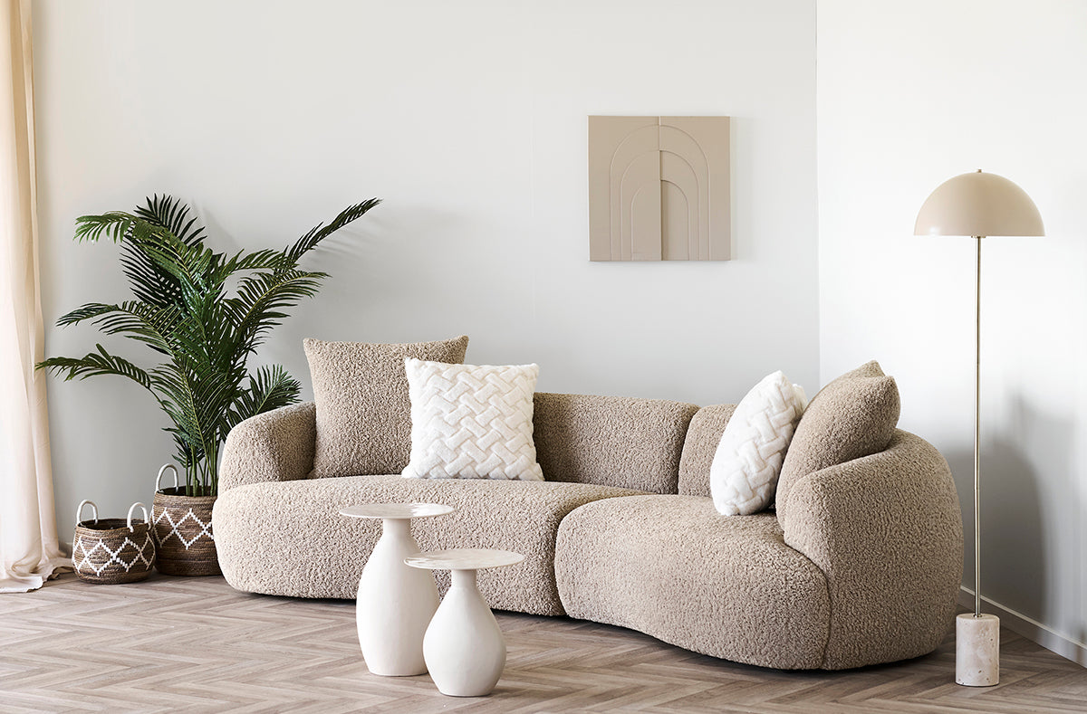 Dali Light Brown Sofa