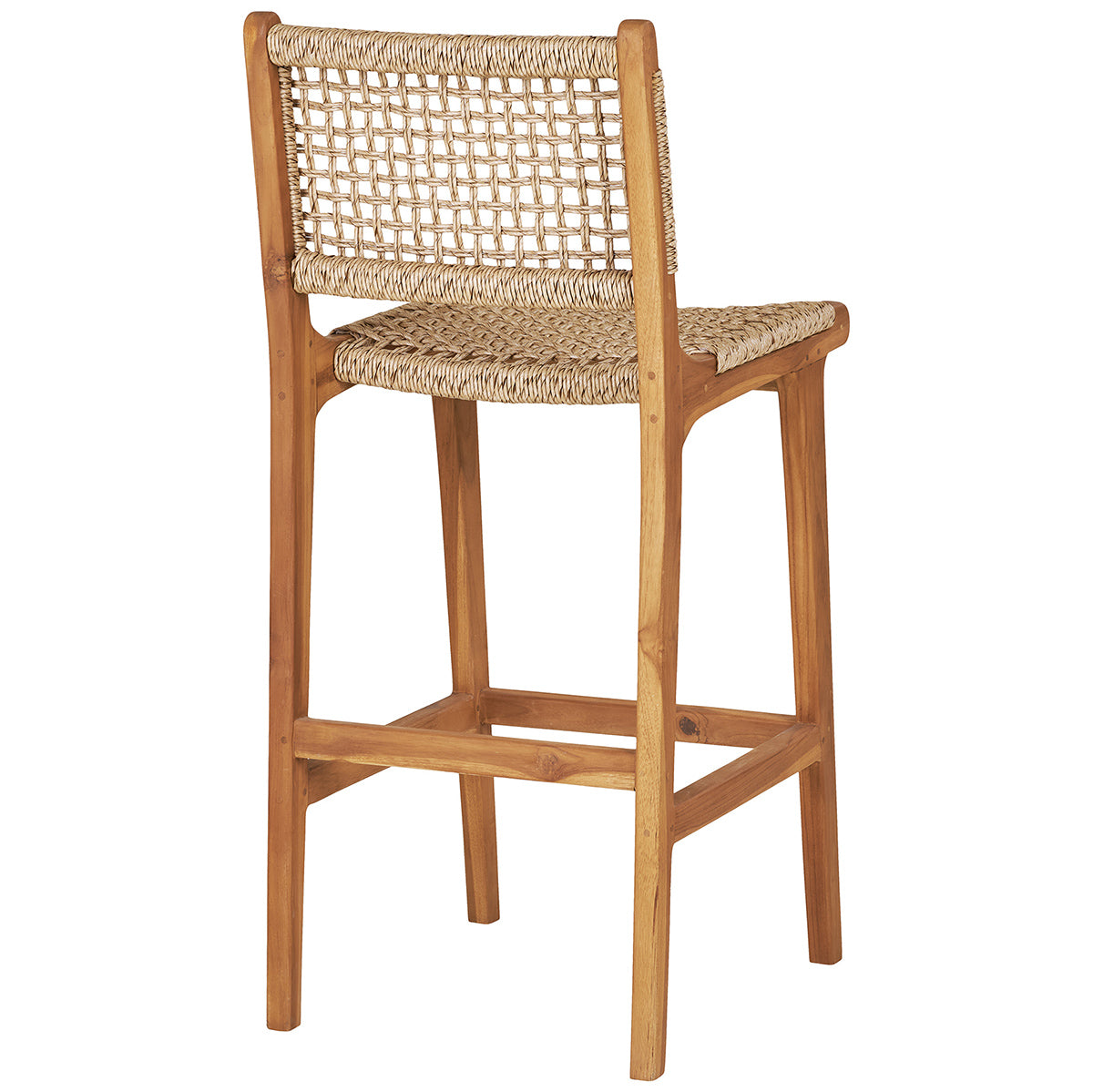 Derby Teak Wood Counter Chair