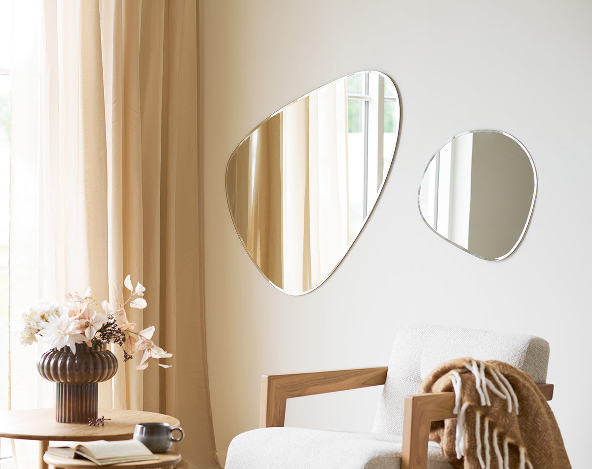 Devonport Organic Shape Large Mirror
