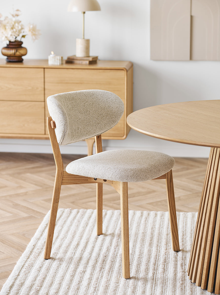 Dunkirk Oak Wood Dining Chair