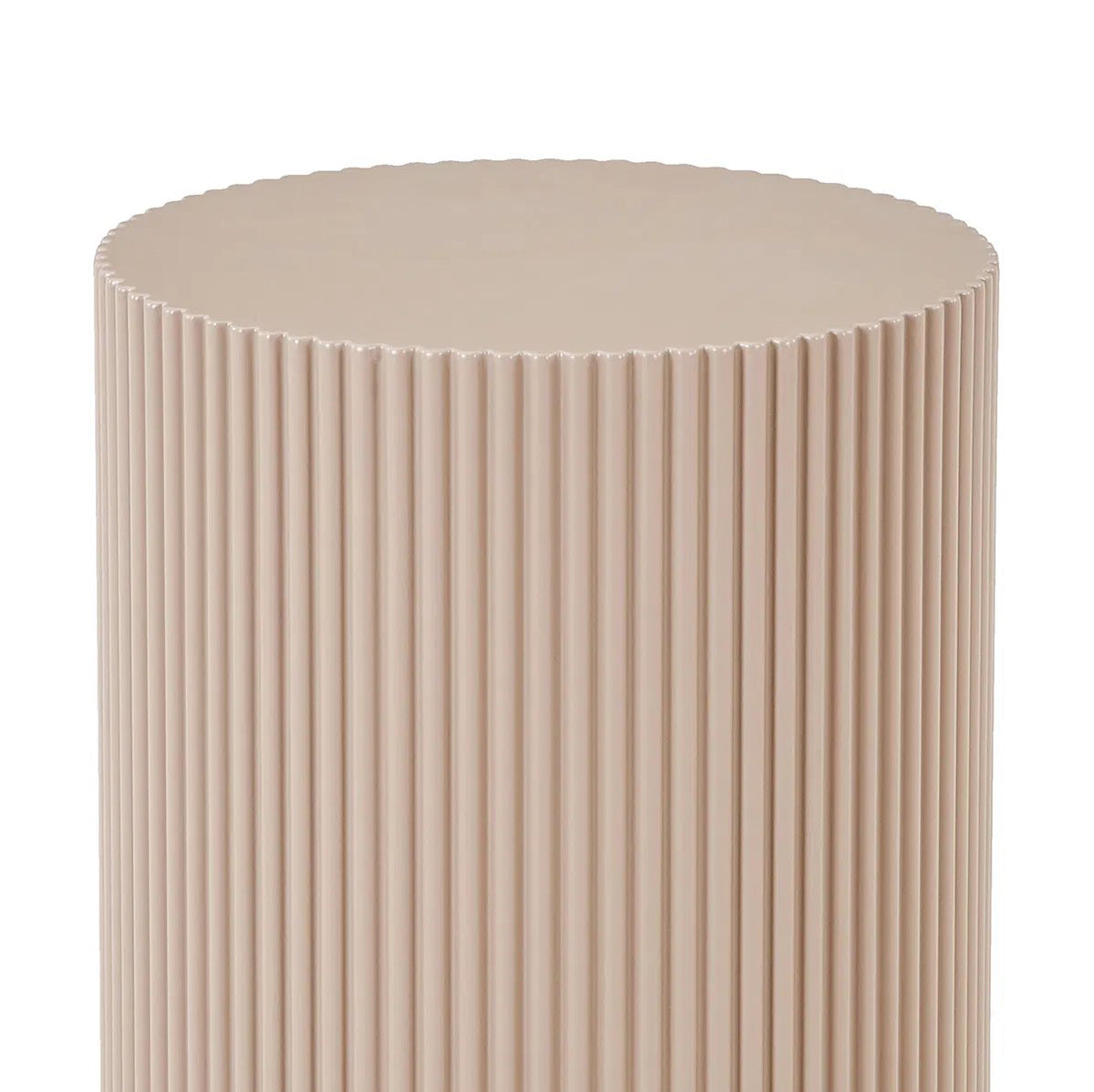 Farense Grey Beige Side Table